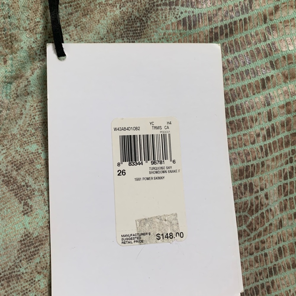 Guess jeans high rise 1981 power skinny size 26 - Picture 7 of 8